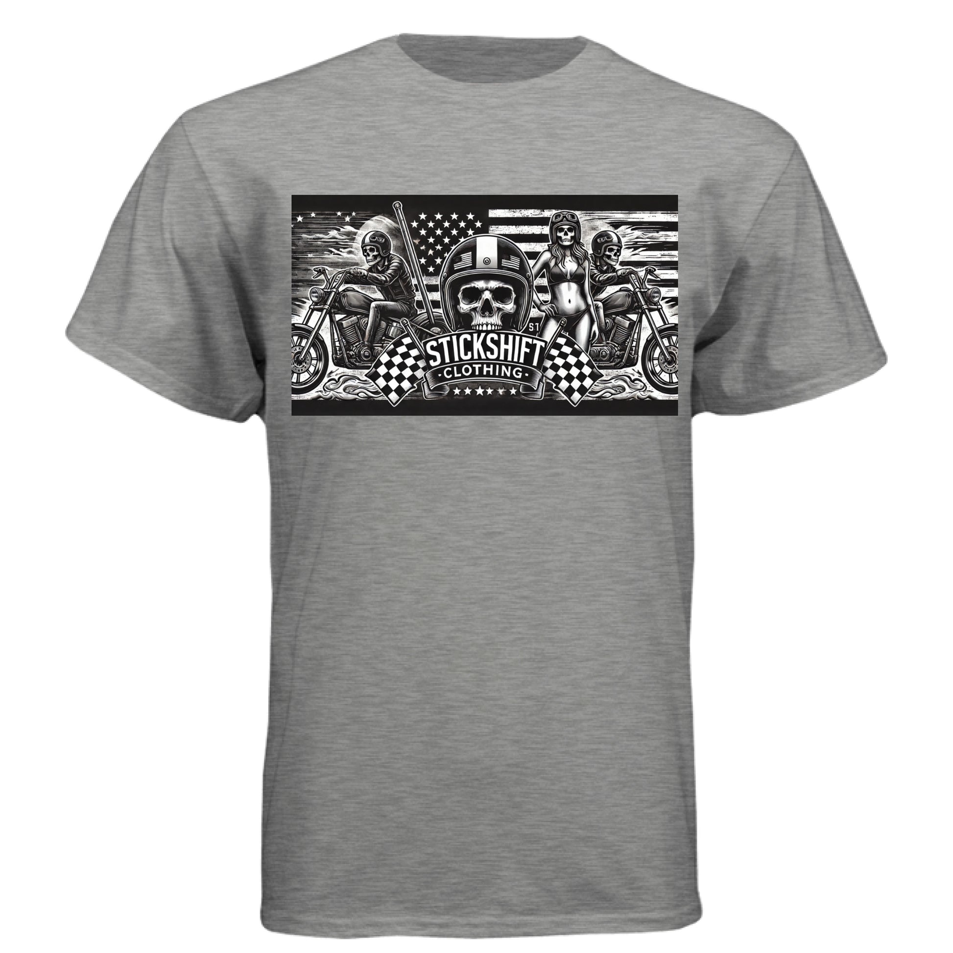 Dark Heather Grey (60/40) - FRONT